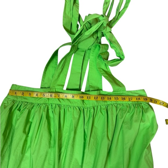 Christopher John Rogers Lime Maxi Dress Size XL - Picture 8 of 15